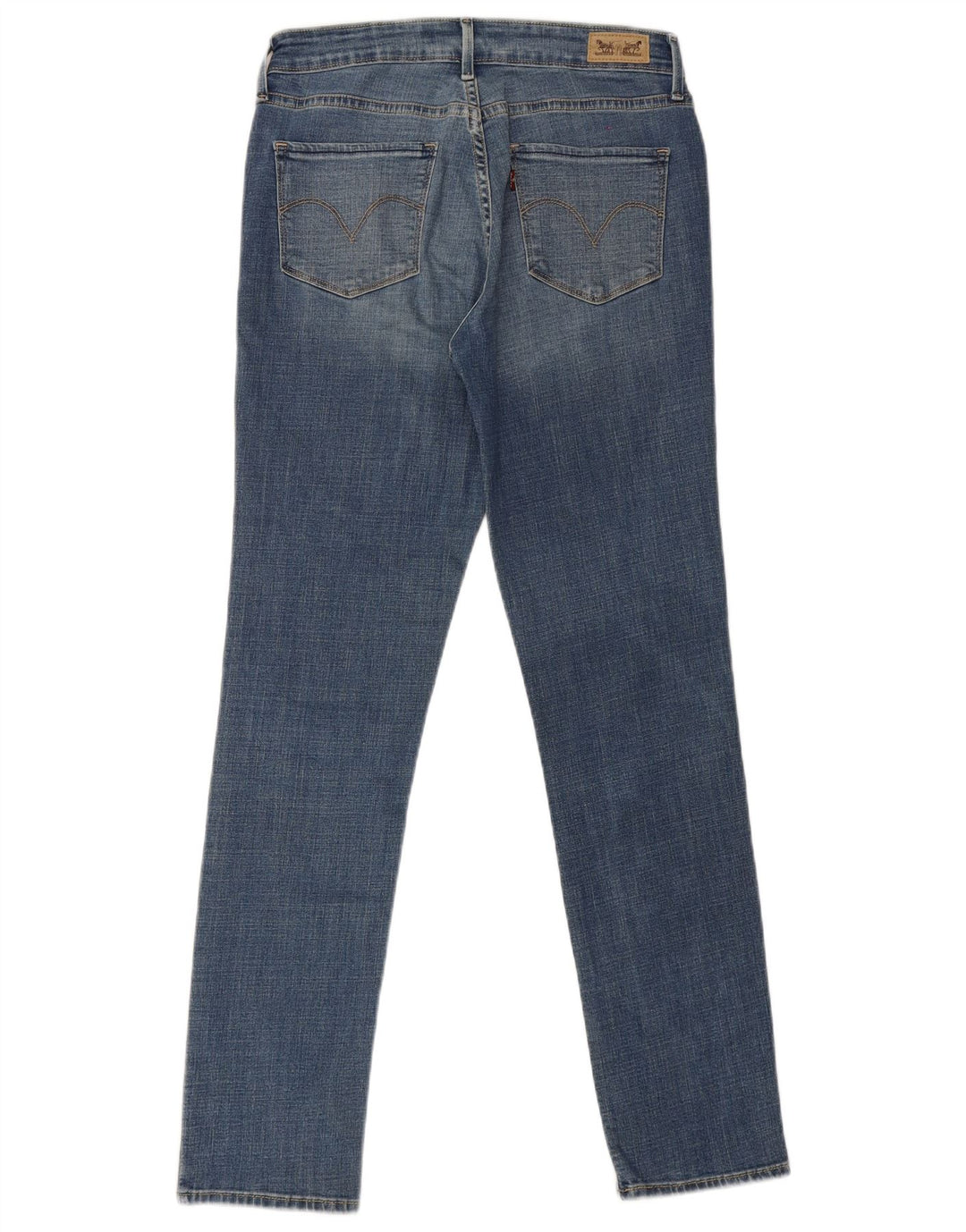 Levi's Womens Mid Rise Skinny Jeans US 8 Medium W30 L31 Blue