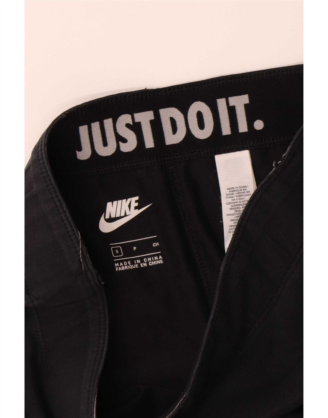Nike Legging graphique pour femme UK 8 Small Noir Coton