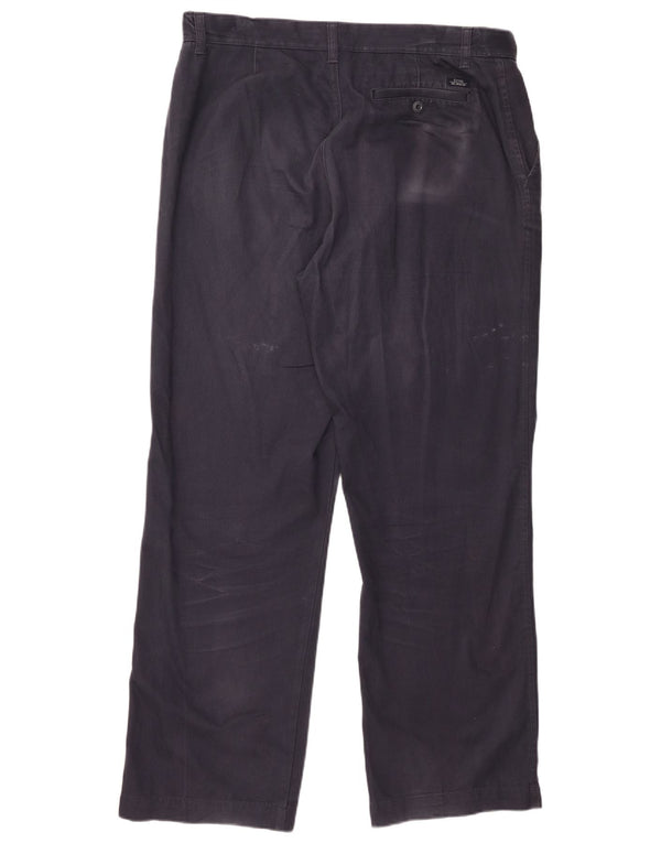 Мужские прямые брюки чинос Marks & Spencer Blue Harbour W36 L31 темно-синие