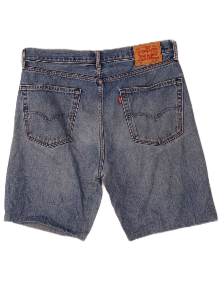 Мужские джинсовые шорты Levi's 751 W36, большие синие, хлопок