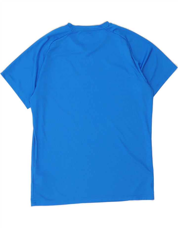 PUMA Mens T-Shirt Top Large Blue Polyester Vintage Puma and Second-Hand Puma from Messina Hembry 