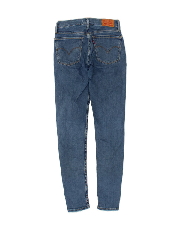 LEVI'S Womens 710 Super Skinny Jeans W26 L30  Blue Cotton