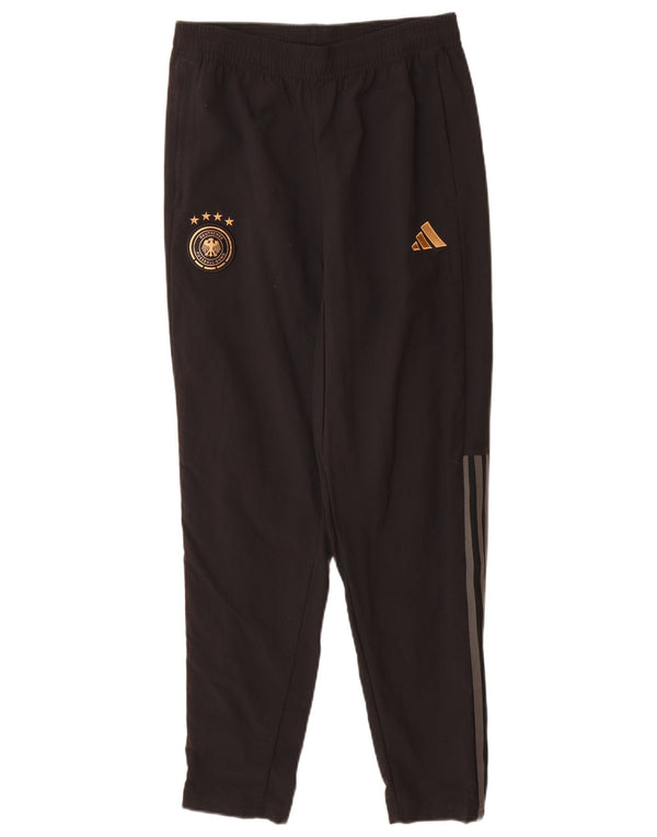 Adidas Mens Deutscher Fussball Bund Tracksuit Trousers Small Black