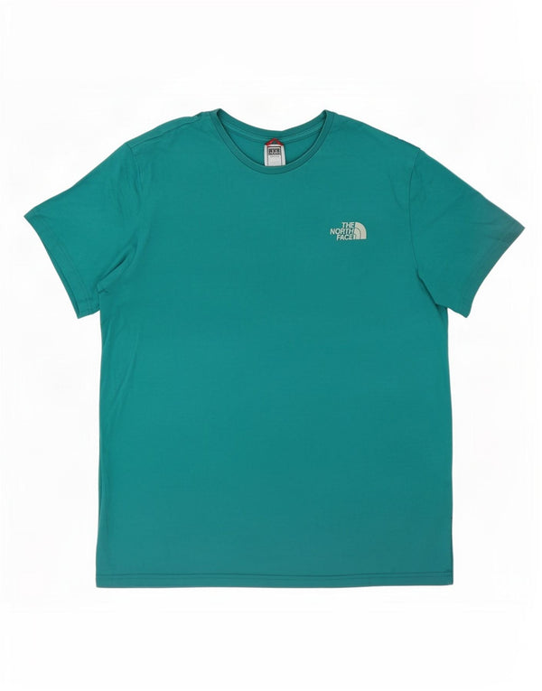 T-shirt da uomo The North Face Top Large in cotone turchese