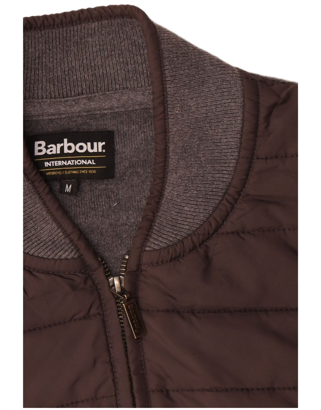 Barbour herre cardigan sweater mellemgrå bomuld