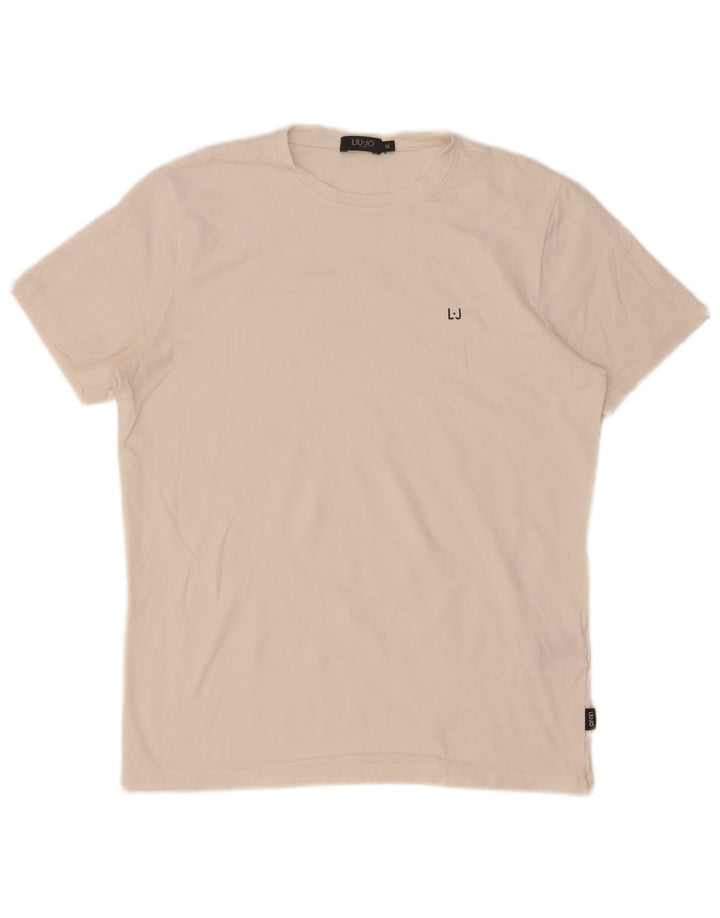 Camiseta Liu Jo Hombre Top Medium Blanco Algodón
