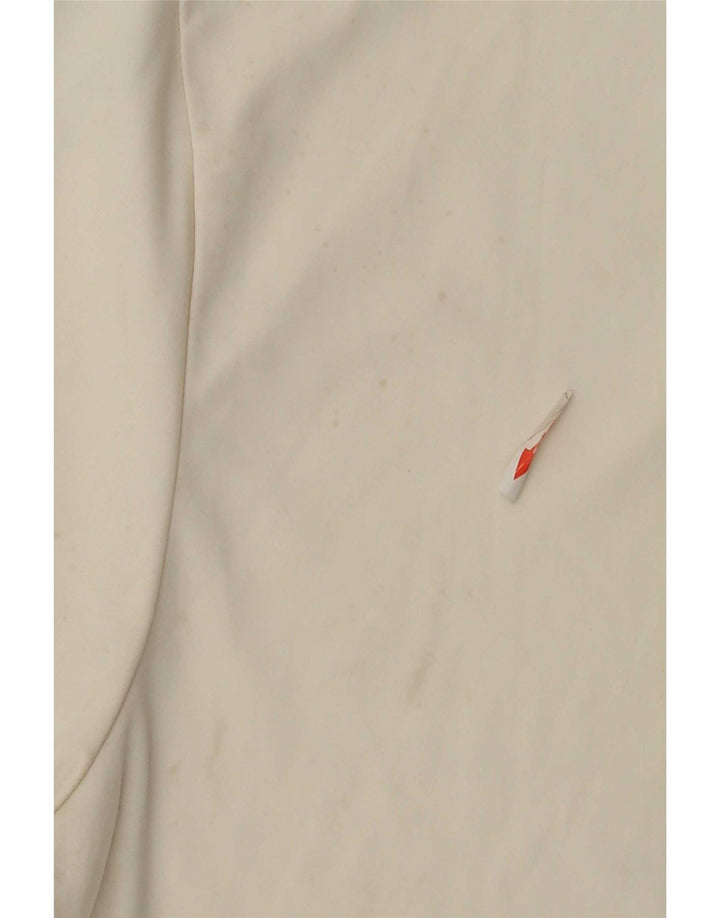 Adidas Mens Climalite Camiseta Top Medio Blanco Poliéster