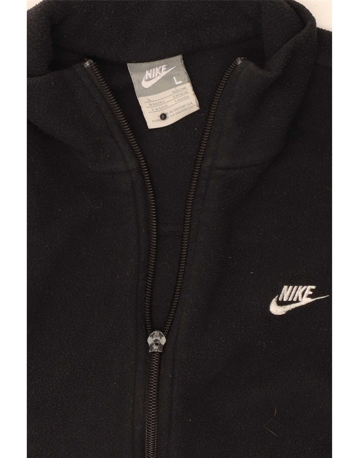 Damska kurtka polarowa Nike UK 14/16, duża czarna