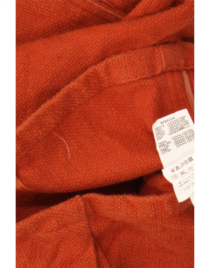 Cappotto da marinaio da donna Max & Co. UK 10 piccolo cotone arancione