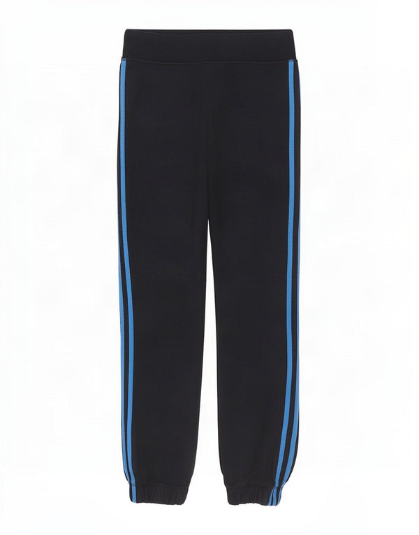 Adidas Pantalon de survêtement pour homme en coton bleu marine Taille S