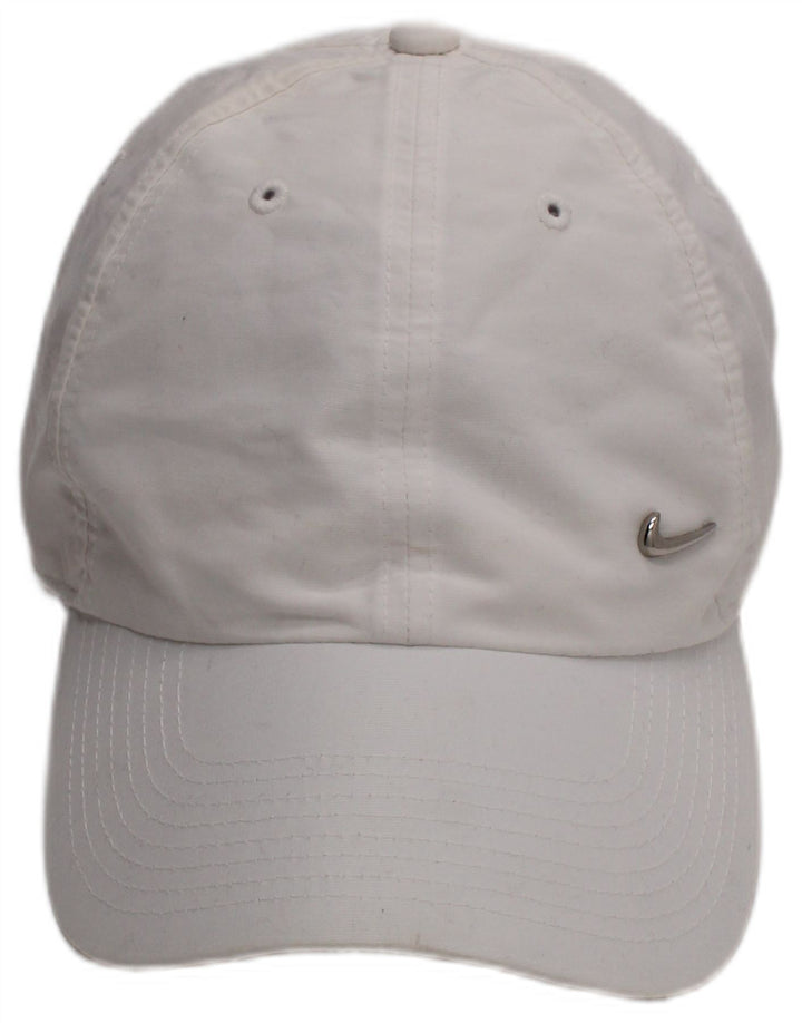 Nike Mens Baseball Cap One Size White Polyester