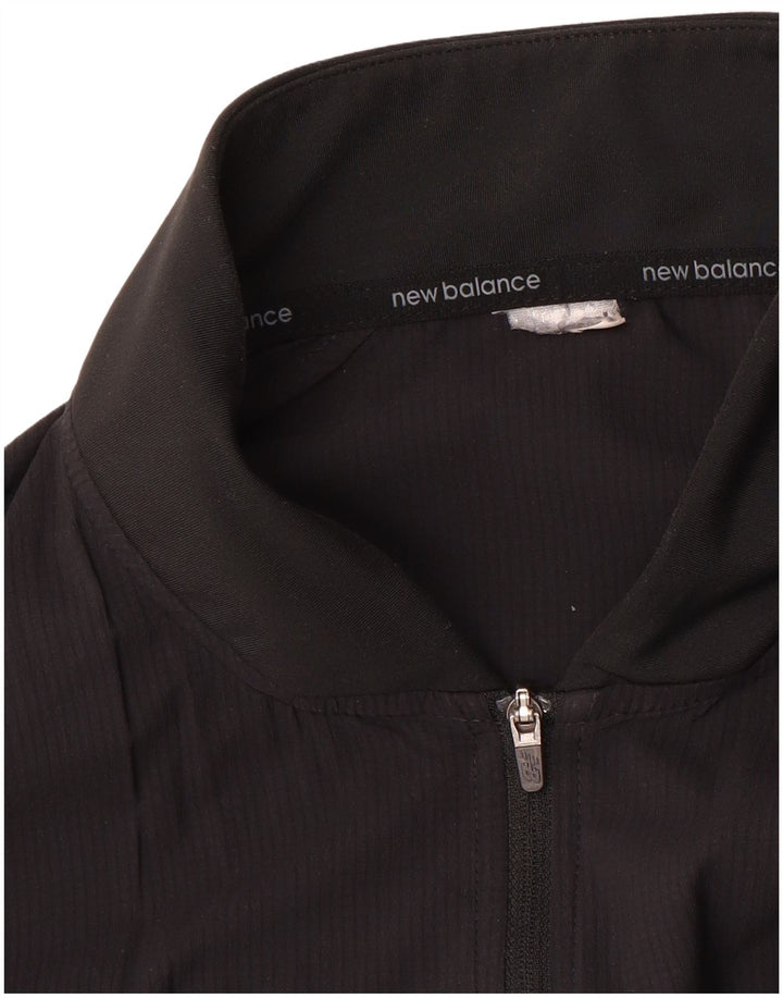 NEW BALANCE Træningsdragt til mænd Topjakke Medium Sort