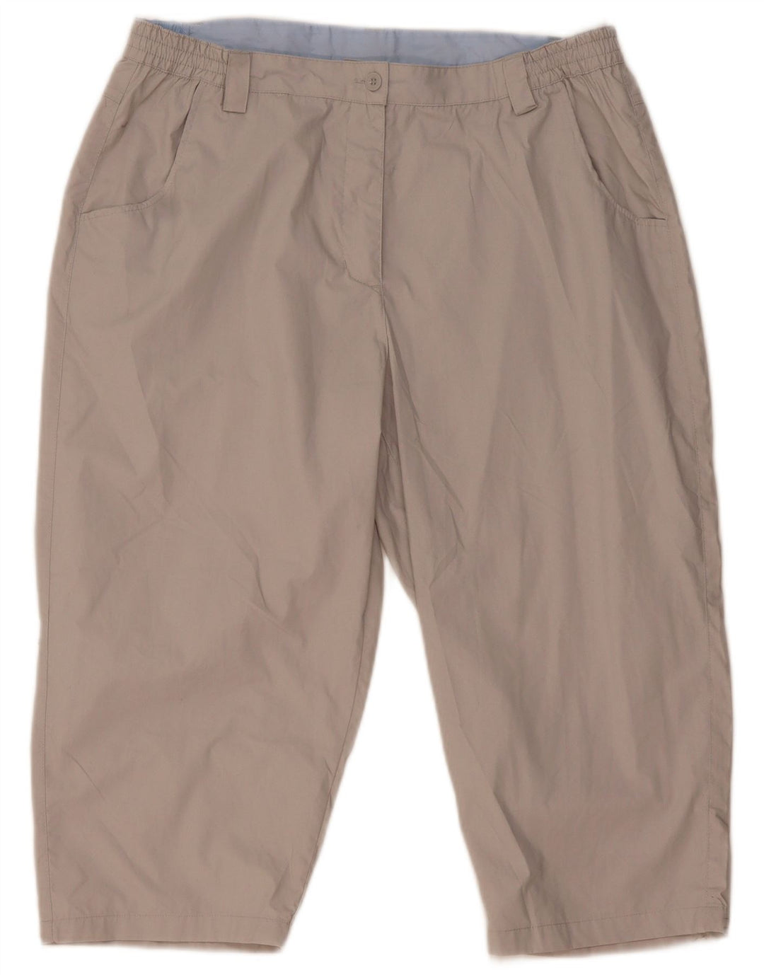 Mountain Warehouse Womens Bermuda Shorts UK 16 Large W34 Beige Polyester