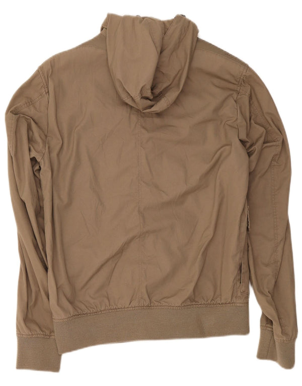 Geox Ανδρικό κουκούλα Utility Jacket UK 36 Small Beige Cotton