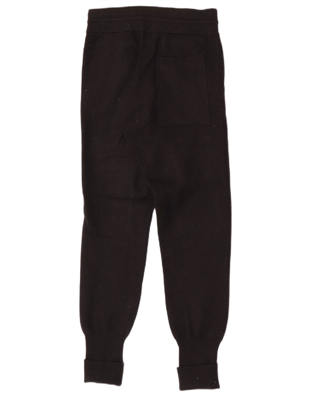 Zara Womens Tracksuit Trousers Joggers Small Black Viscose