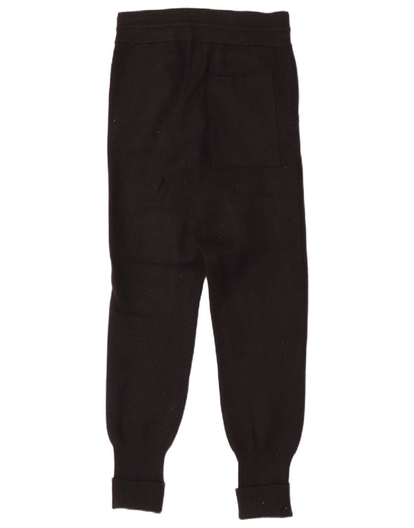 Pantaloni da tuta da donna Zara Joggers piccoli neri in viscosa