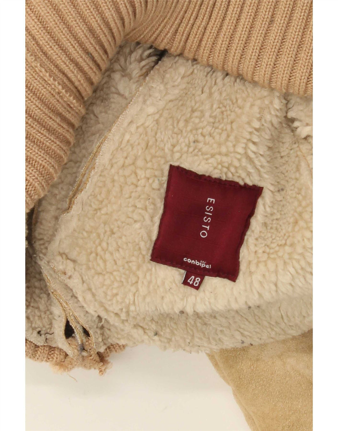 Giubbotto Shearling Donna Conbipel IT 48 XL Beige
