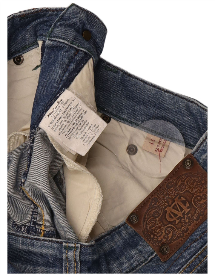Jeans dritti da donna Marlboro Classics W31 L29 cotone blu