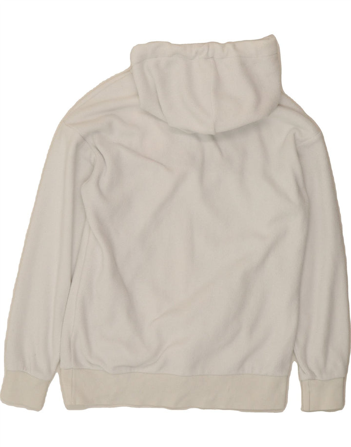 CHAMPION Mens Graphic Hoodie Jumper XS White Polyester Vintage Champion and Second-Hand Champion from Messina Hembry 