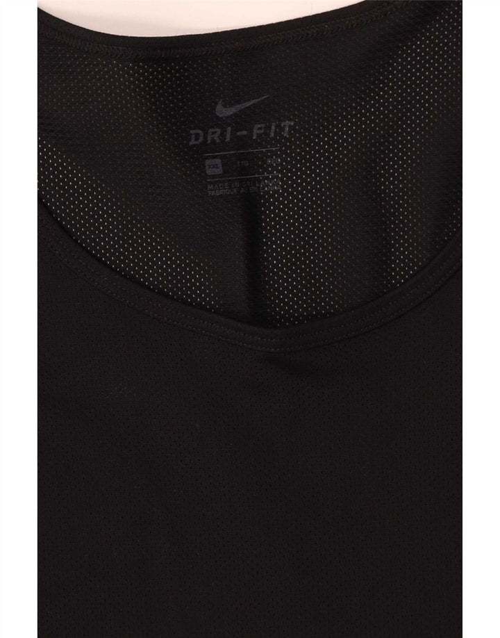 Nike Mens Dri Fit Vest Top 2XL Black Polyester