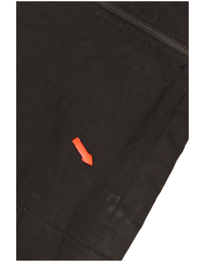The North Face Mens Windbreaker Jacket UK 36 Small Black Polyester