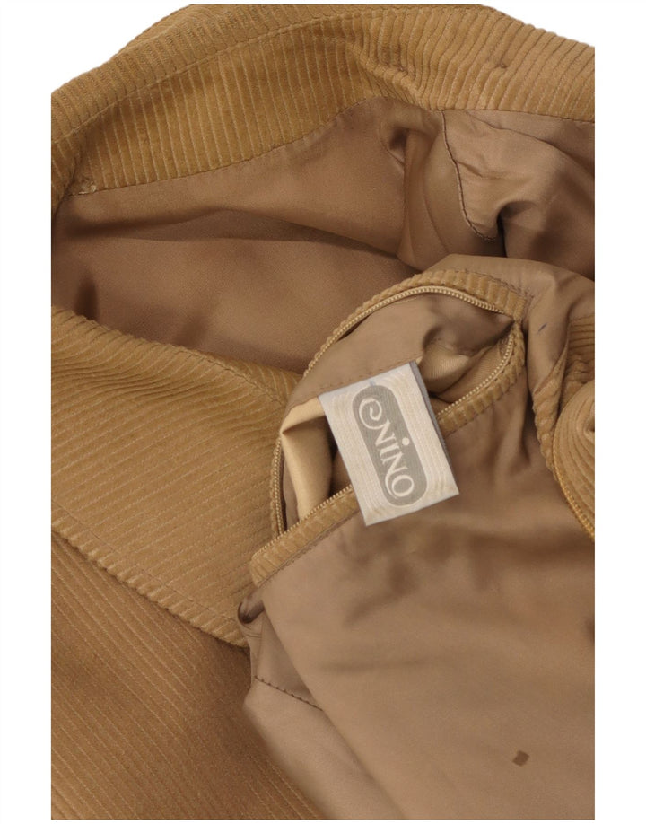 Giacca da uomo in velluto a coste NINO UK 38 Cotone beige medio