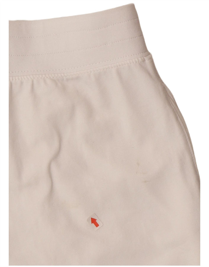 Champion Womens Graphic Sport Shorts UK 12 Medium  White