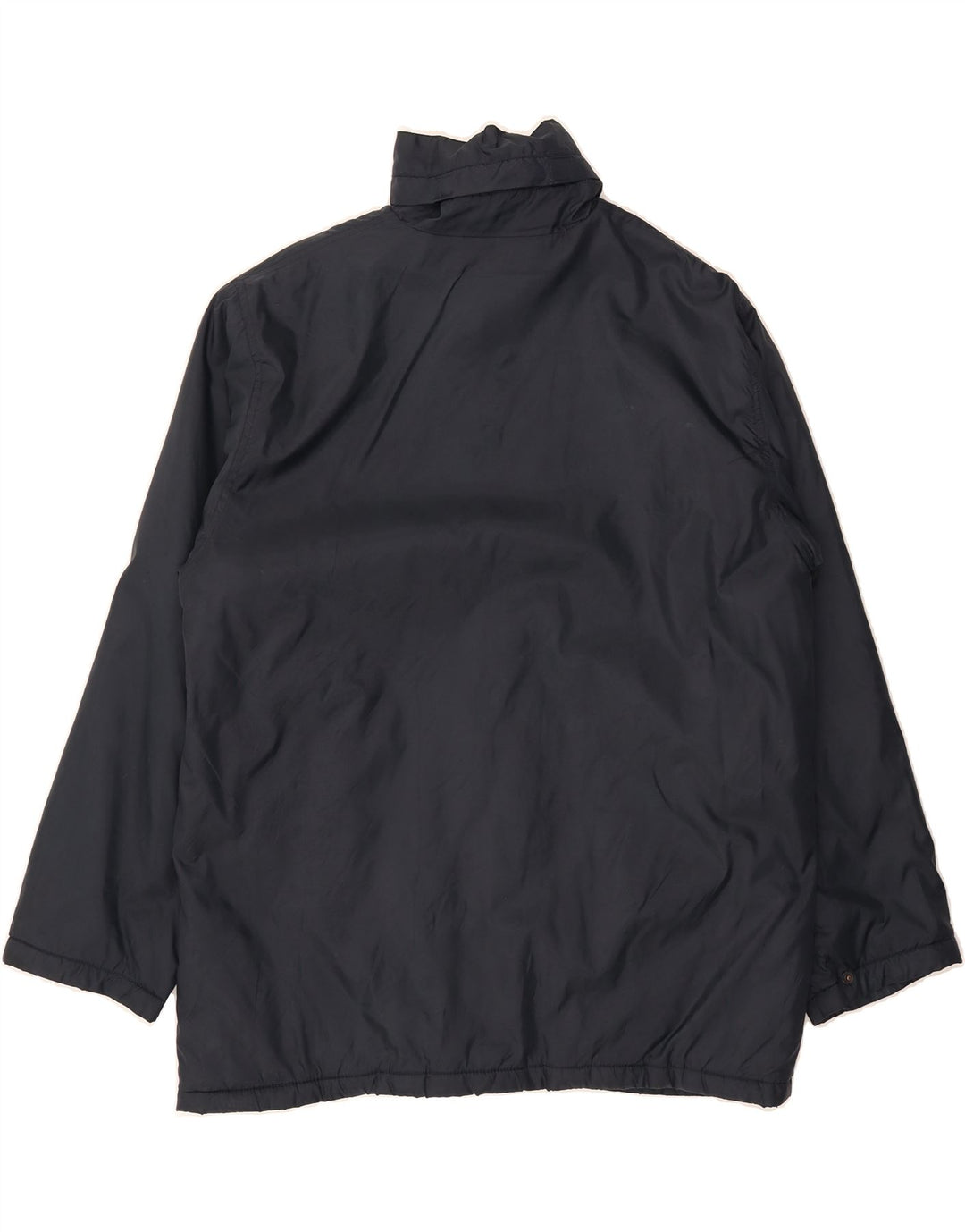 VINTAGE Mens Windbreaker Jacket UK 42 XL Navy Blue Polyamide Vintage Vintage and Second-Hand Vintage from Messina Hembry 