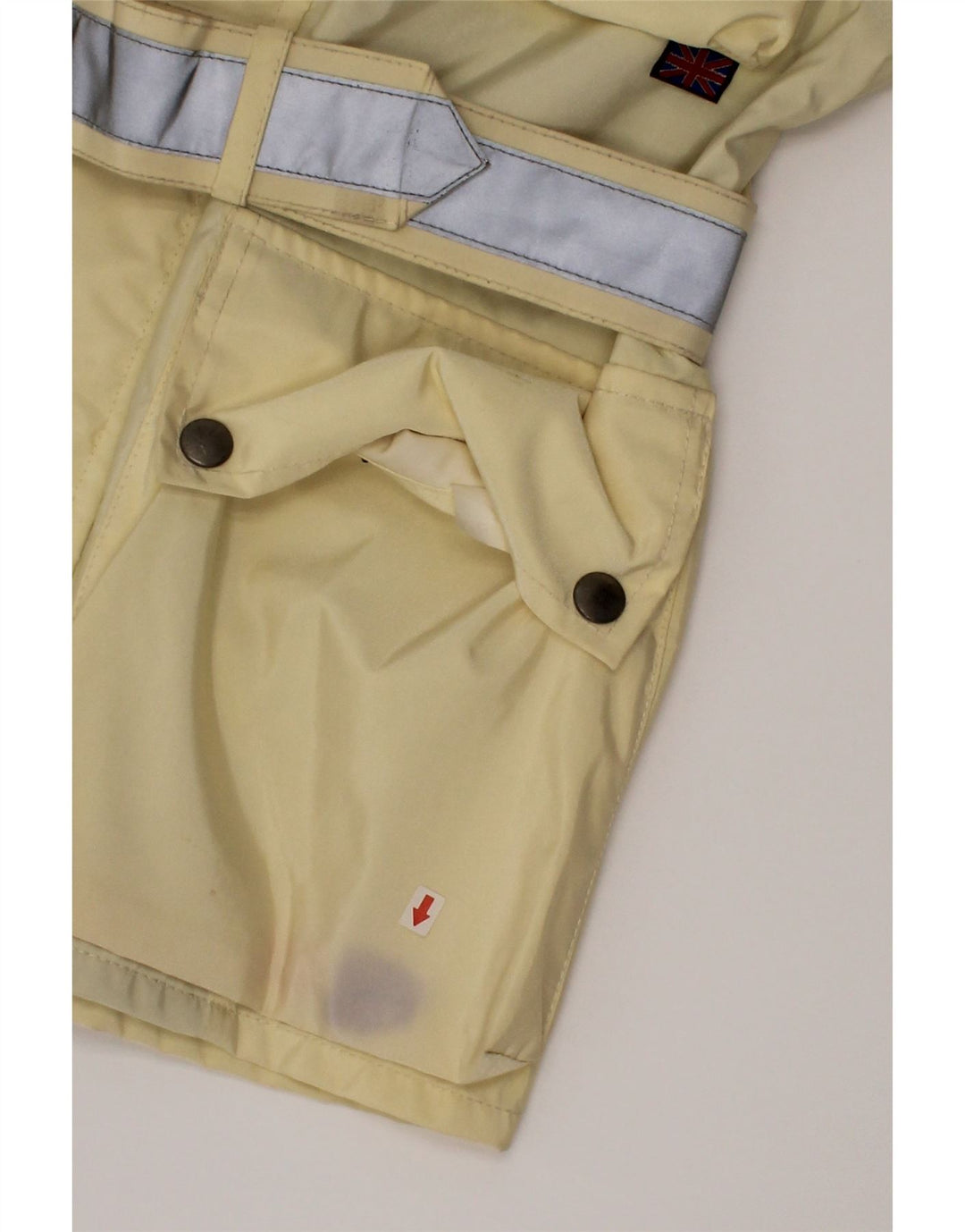 Belstaff Boys Utility Jacket 7-8 Years Yellow Nylon