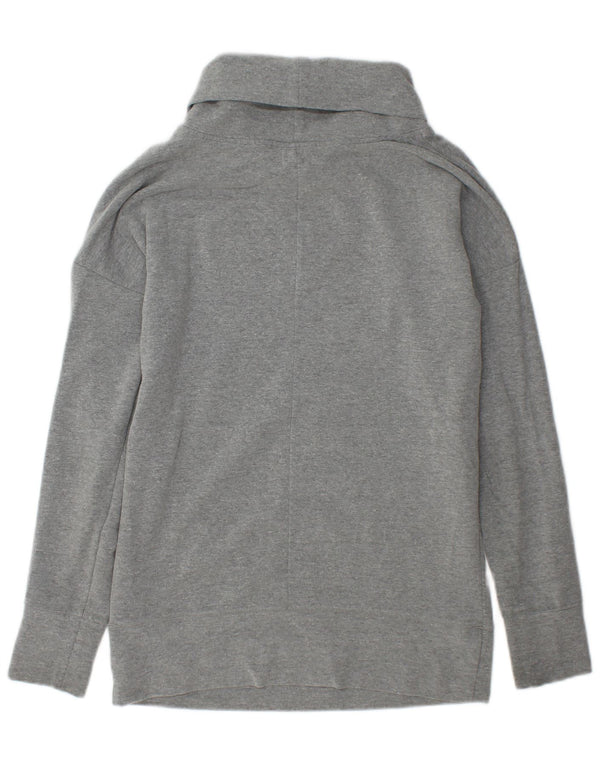 Converse Womens Chuck Taylor Graphic Sweatshirt Jumper UK 14 Medium Grey