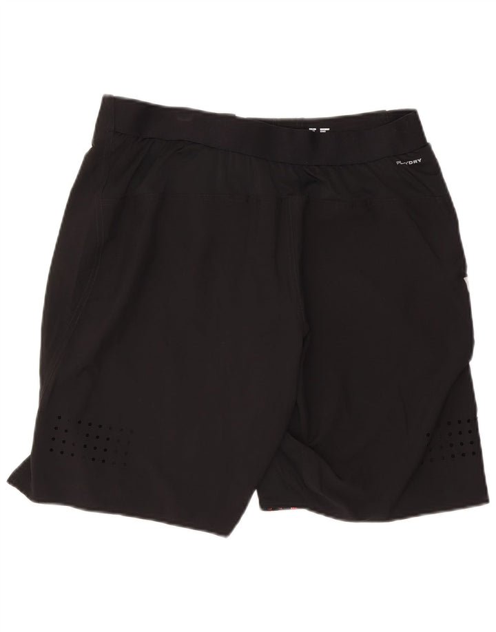 Reebok Herren Graphic Badeshorts Medium Schwarz Polyester