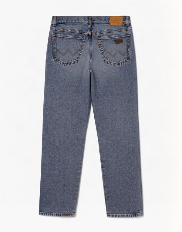 Męskie jeansy Wrangler Ohio Straight W32 L32 Niebieskie bawełniane