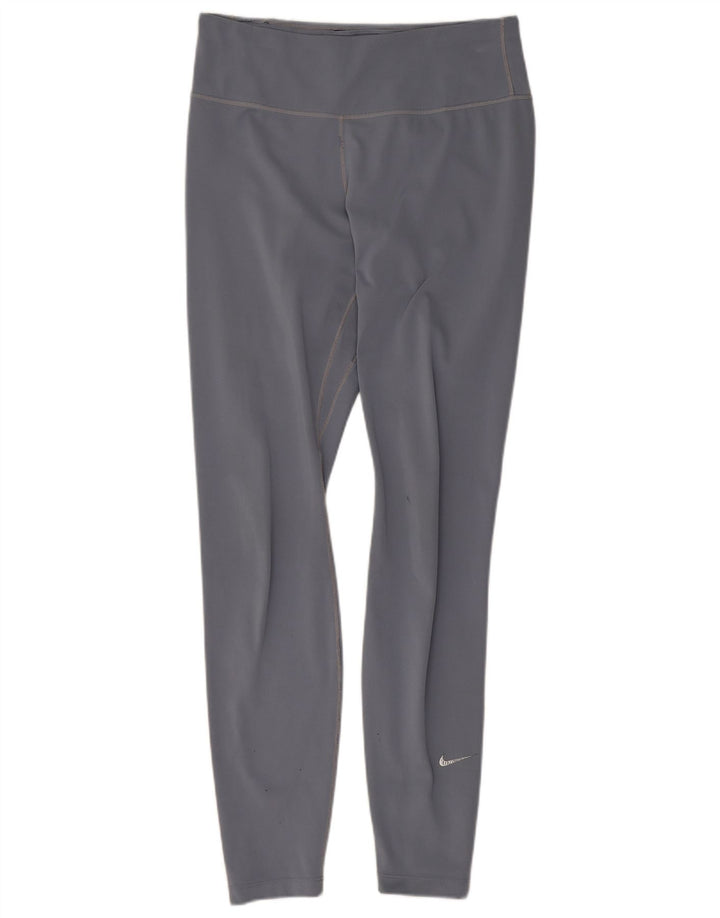 Γυναικεία κολάν Nike Dri Fit UK 8 Small Grey Polyester
