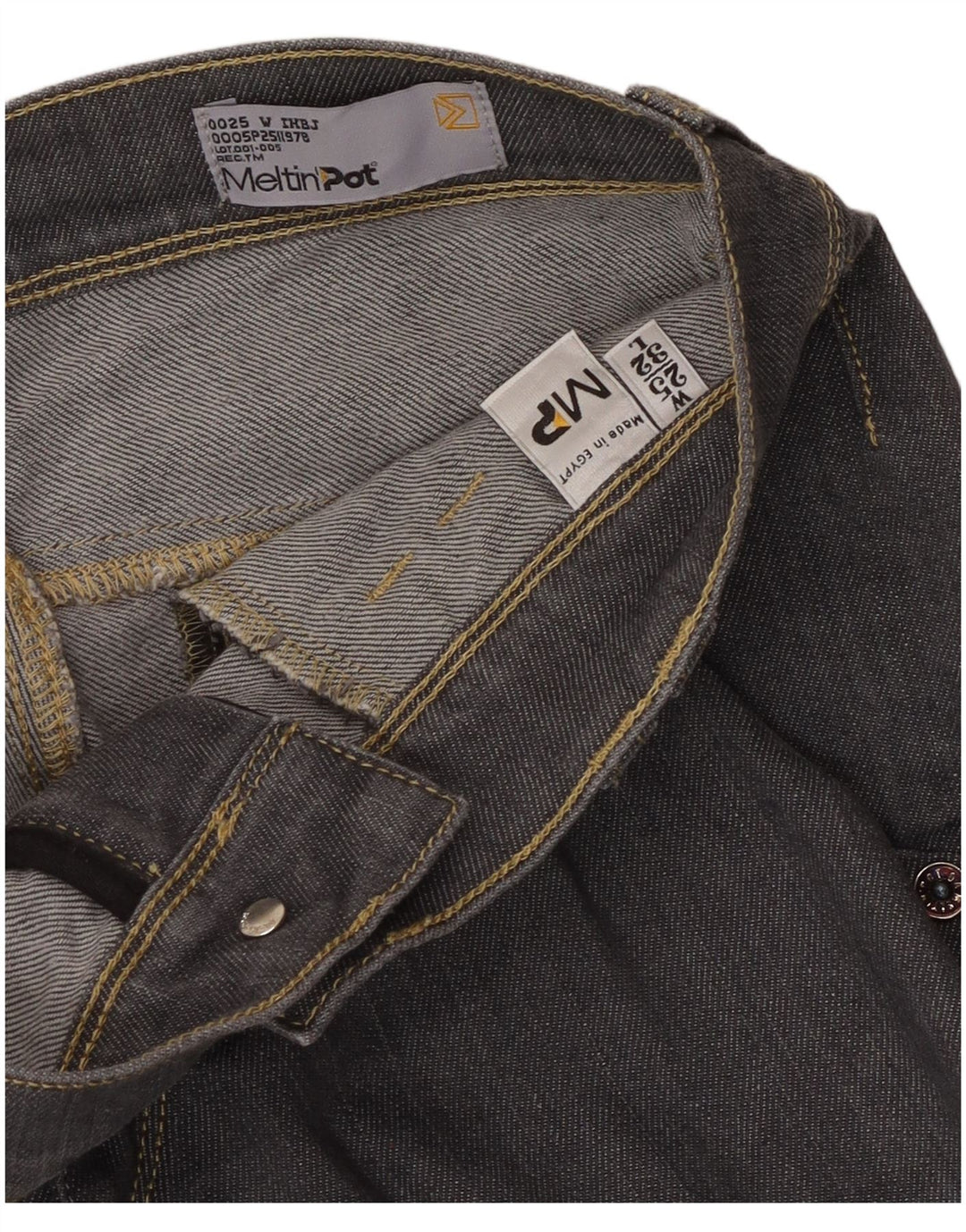 Damskie jeansy Meltin' Pot W25 L32 Szare