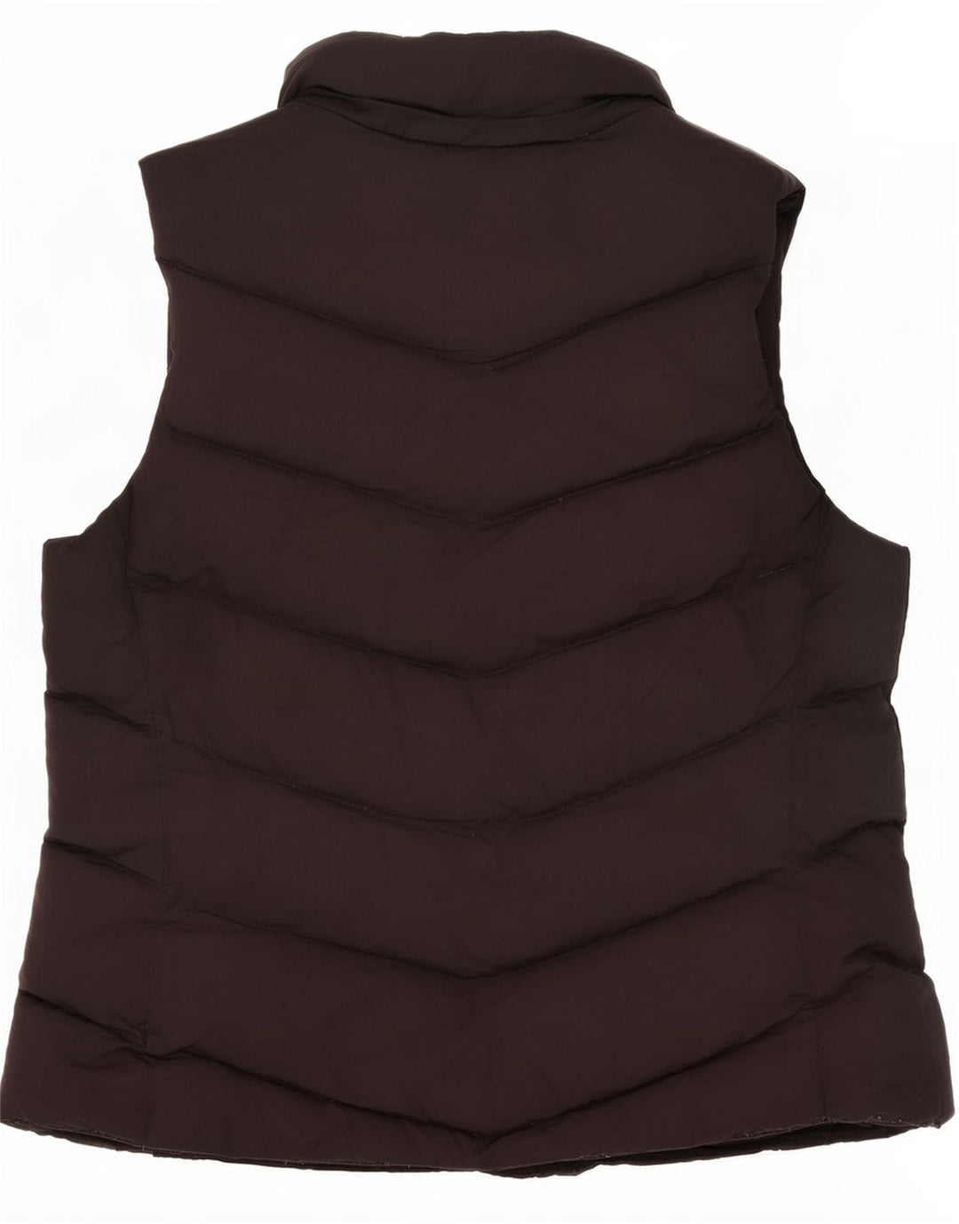 Gap Damen Wattierte Weste UK 16 Large Schwarz Polyester