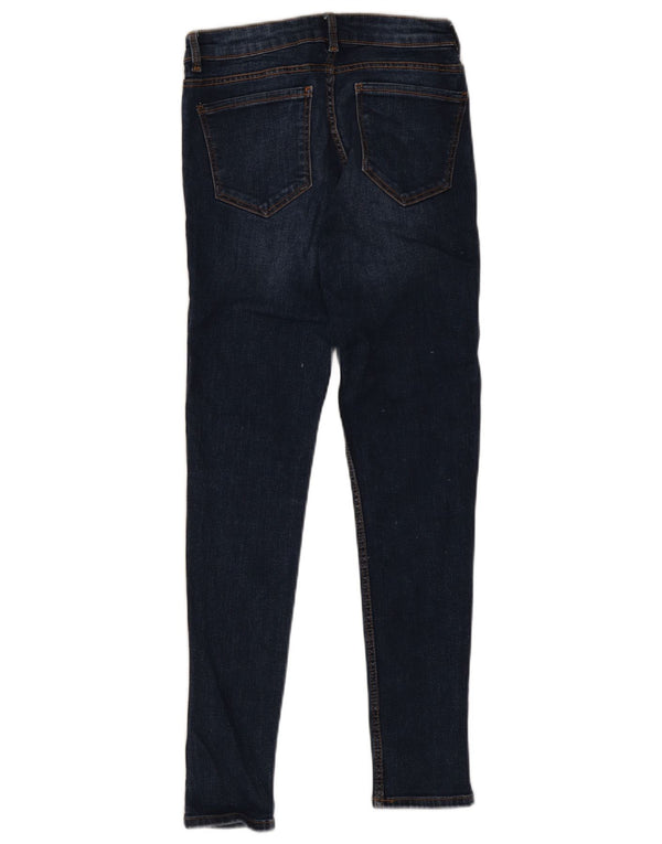 Zara Womens Skinny Jeans EU 38 Small W28 L27 Blue Cotton