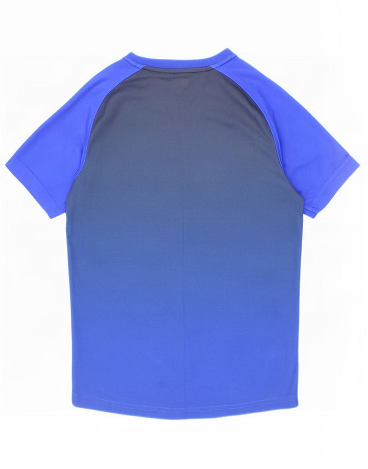 Chłopięcy T-shirt z grafiką Canterbury, 7-8 lat, niebieski poliester