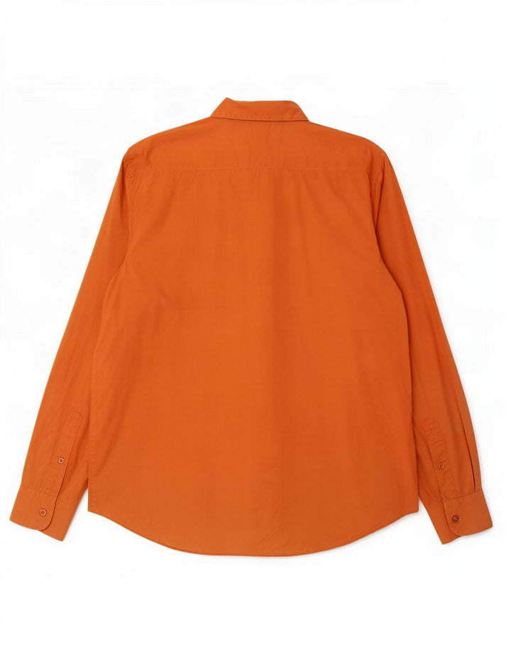 Volcom Mens Shirt Medium Orange