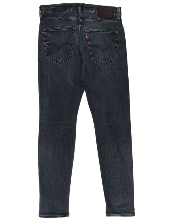 LEVI'S Mens Slim Jeans W31 L32 Blue New Wool