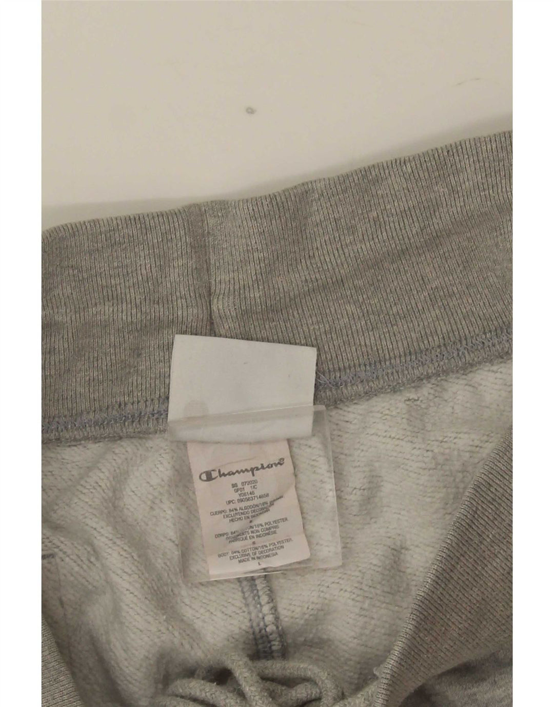 Pantaloncini sportivi Champion Reverse Weave da uomo, grandi, in cotone grigio
