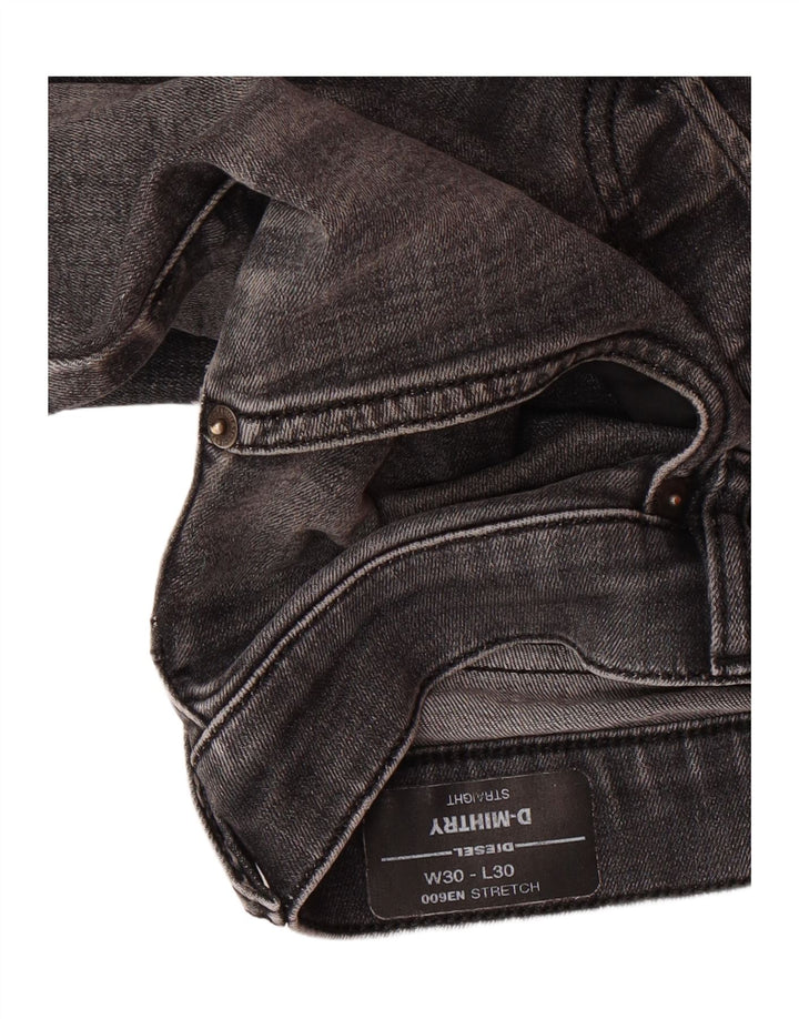 DIESEL Womens D-Mihtry Straight Jeans W30 L26 Grey Cotton Vintage Diesel and Second-Hand Diesel from Messina Hembry 