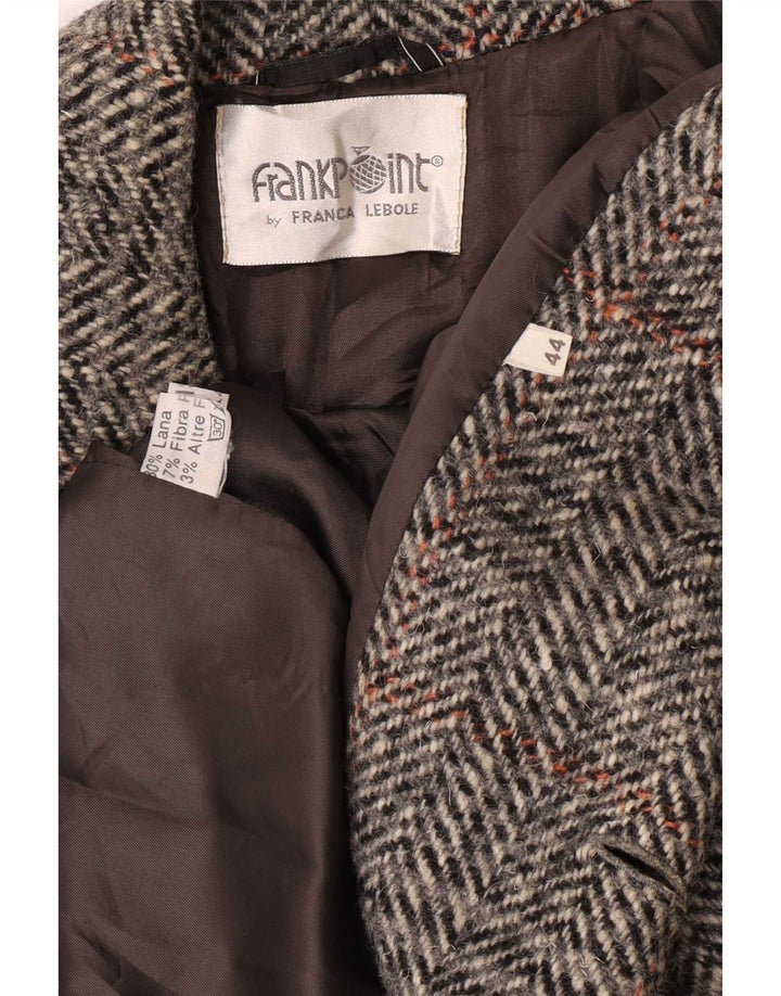 Γυναικείο παλτό Lebole Loose Fit Double Breasted IT 44 Medium Grey Houndstooth