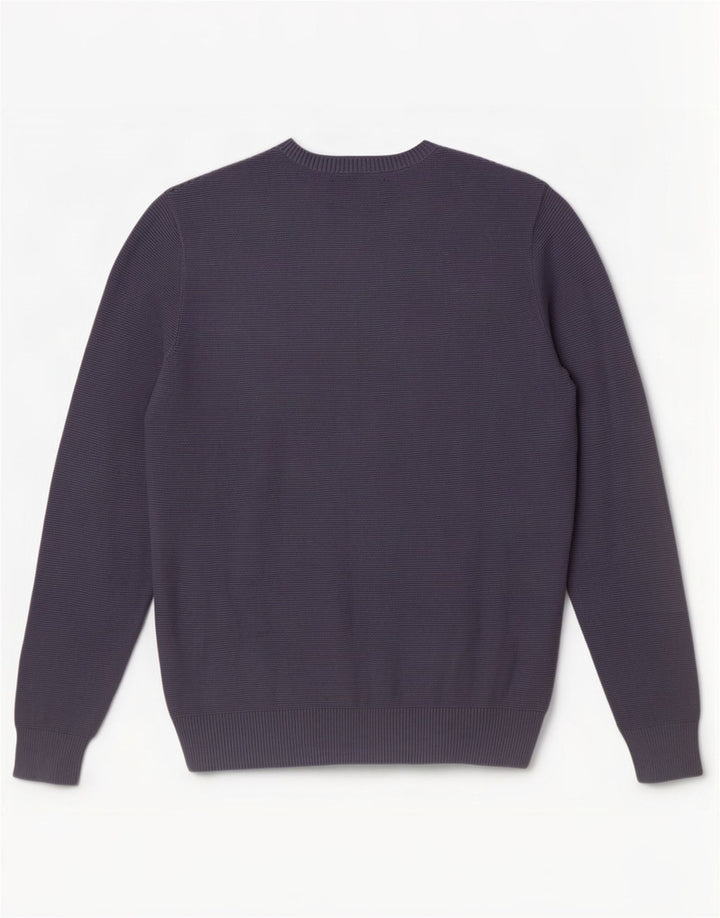 Maglione da uomo girocollo Penguin, grande cotone blu
