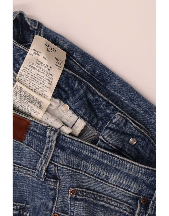 Lee Damen Elly Slim Jeans W30 L28 Blaue Baumwolle