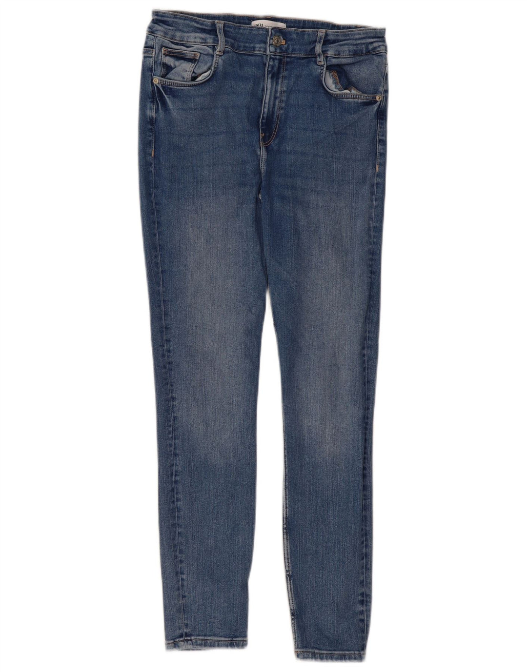 Jeans skinny da donna Zara EU 40 medi W30 L28 Blu