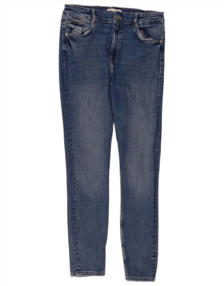 Jeans skinny da donna Zara EU 40 medi W30 L28 Blu