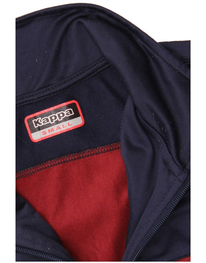 Giacca da tuta da uomo Kappa Small Blu Navy Colourblock