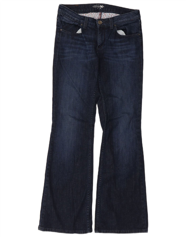 Tommy Hilfiger Womens Flared Jeans W29 L32 Blue Cotton