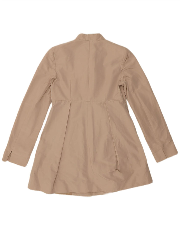 Pinko Chaqueta tipo blazer larga para mujer UK 44 Grande Poliéster beige