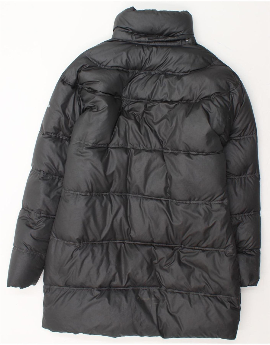 COLUMBIA Womens Padded Coat UK 16 Large Grey Polyester Vintage Columbia and Second-Hand Columbia from Messina Hembry 